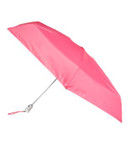 Totes Automatic Open-Close Mini Signature Compact Umbrella - PINK