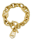 Michael Kors Toggle Link Bracelet - GOLD