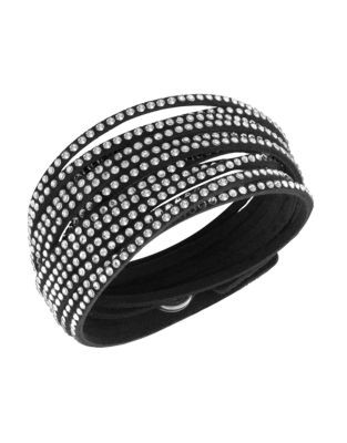Swarovski Slake Crystal Bracelet - BLACK