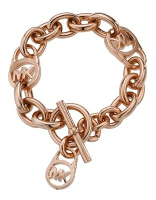 Michael Kors Toggle Link Bracelet - ROSE GOLD