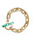 Michael Kors Cityscape Malachite Chain Bracelet - GREEN