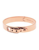 Michael Kors Pave Stone Goldtone Buckle Bracelet - ROSE GOLD