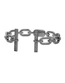 Michael Kors Cityscape Chains Open Cuff Bracelet - GREY