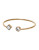 Michael Kors Goldtone Open Cuff Bracelet - GOLD