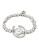 Uno De 50 Beaded Orbit Bracelet - SILVER