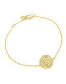 Crislu Simply Pave Circle Bracelet - GOLD