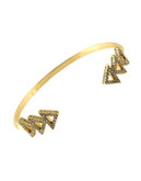 House Of Harlow 1960 Tessellation Cuff - GOLD