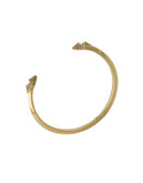 House Of Harlow 1960 Etched Pave Cuff Bracelet - GOLD