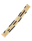 Kenneth Cole New York Jet Jewels Faceted Bead Multi Chain Bracelet - BLACK