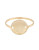 Kenneth Cole New York Fringe Worthy Pave Crystal Round Bangle Bracelet - GOLD