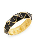 Kenneth Jay Lane Goldtone Pyramid Bracelet - GOLD