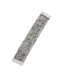 Kenneth Cole New York Woven Faceted Bead Bracelet - SILVER