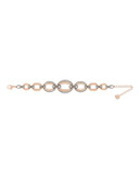 Swarovski Circlet Loop Bracelet - PINK