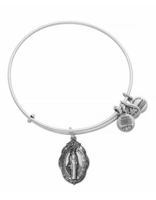 Alex And Ani Classics Collection Mother Mary Bangle - SILVER