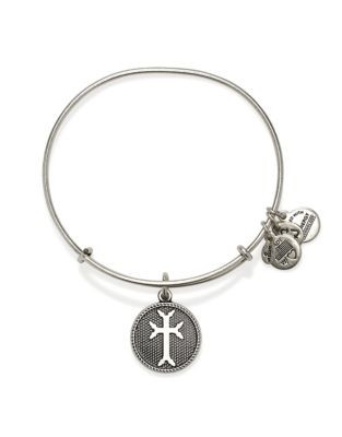 Alex And Ani Armenian Cross II Charm Bracelet - SILVER
