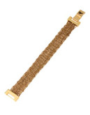 Diane Von Furstenberg Premier Chainette Metal Bracelet - GOLD
