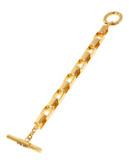 Diane Von Furstenberg Love Links Metal Bracelet - GOLD