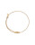 Alex And Ani Feather Pull Chain Bracelet - GOLD