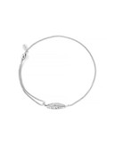 Alex And Ani Feather Pull Chain Bracelet - SILVER