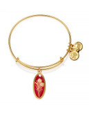 Alex And Ani Pursuit of Persephone Collection Love Potion - Carnation Bangle - GOLD