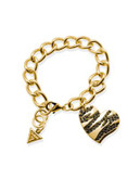 Guess Zebra Toggle Bracelet - GOLD