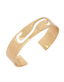 Robert Lee Morris Soho Initial Cut-Out Bracelet - GOLD S