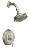 Fairfax Rite-Temp Pressure-Balancing Shower Faucet Trim, Valve Not Included in Vibrant Brushed Nickel