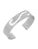 Robert Lee Morris Soho Initial Cut-Out Bracelet - SILVER S