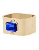 Michael Kors Parisian Jewels Square Cuff Bracelet - GOLD