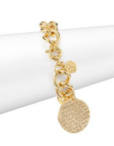 Trina Turk Cali Chic Charm Bracelet - GOLD