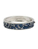 Kenneth Cole New York Sprinkled Stone Bangle Bracelet - BLUE