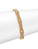 Chan Luu Goldplated Mix Leather Bracelet - GOLD