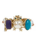 Betsey Johnson Pearl Critters Stretch Bracelet - ASSORTED