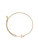 Alex And Ani Cross Pull Chain Bracelet - GOLD