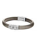 Michael Kors Cityscape Shimmer Bangle Bracelet - SILVER