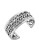 Lucky Brand Curb Chain Cuff Bracelet - SILVER
