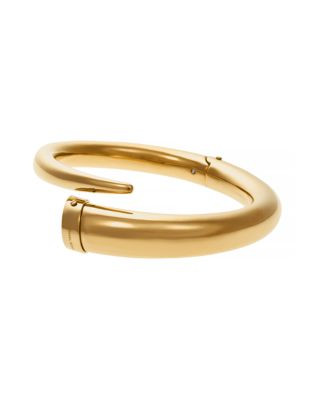 Michael Kors Goldtone Tusk Bypass Bracelet - GOLD