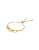 Michael Kors Heritage Maritime Gold Tone Slider Bracelet - GOLD