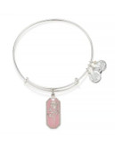 Alex And Ani Pursuit of Persephone Collection Road To Romance - Rose Bangle - PINK/SILVER