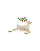 Jones New York Reindeer Holiday Pin - ASSORTED