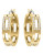 Swarovski Swarovski Crystal Hoop Earring - GOLD
