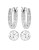 Swarovski Swarovski Crystal Canvas Stud Earring - SILVER