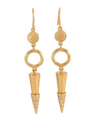 Melinda Maria Diana Earrings - GOLD