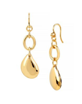 Diane Von Furstenberg Belle de Jour Gold Teardrop Earring - GOLD