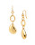 Diane Von Furstenberg Belle de Jour Gold Teardrop Earring - GOLD