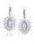 Carolee Marquis Cluster Drop Earrings - SILVER