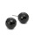 Lauren Ralph Lauren Faceted Stud Earrings - JET