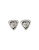 Uno De 50 Trilliant Crystal Stud Earrings - BEIGE