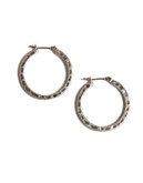 Lucky Brand Small Round Hoop Earrings - SILVER