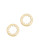 House Of Harlow 1960 Sunburst Stud Earrings - WHITE/GOLD